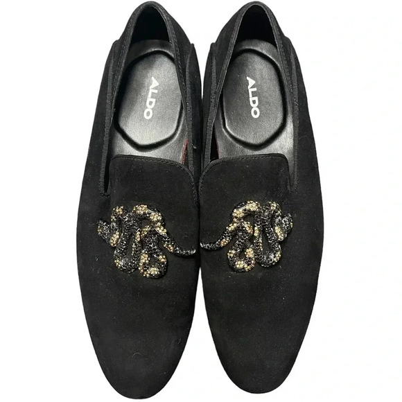 Aldo Gomard Venetian Loafer in Black - Picture 1 of 9